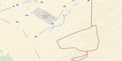 Al Qudra ciklus put lokaciju mapu