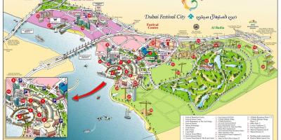 Dubai festival grad mapu
