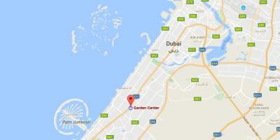 Dubai garden centra lokaciju mapu