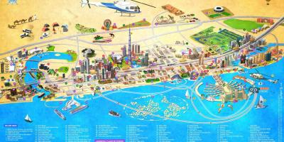 Dubai poena interesa mapu