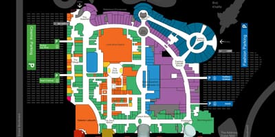 Mapa Dubai tržnom centru