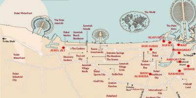 Mapa Ali Džebelu